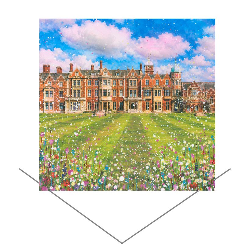 Sandringham House Greeting Card Sandringham House Greeting Card