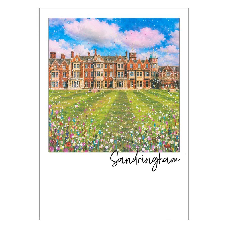 Sandringham House Postcard