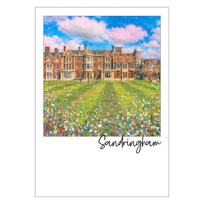 Sandringham House Postcard Sandringham House Postcard