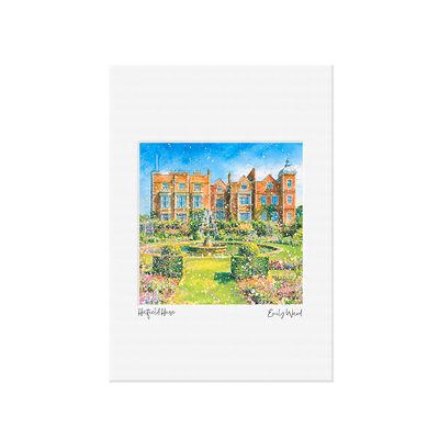 Hatfield House Open Edition Print A4 Hatfield House Open Edition Print A4