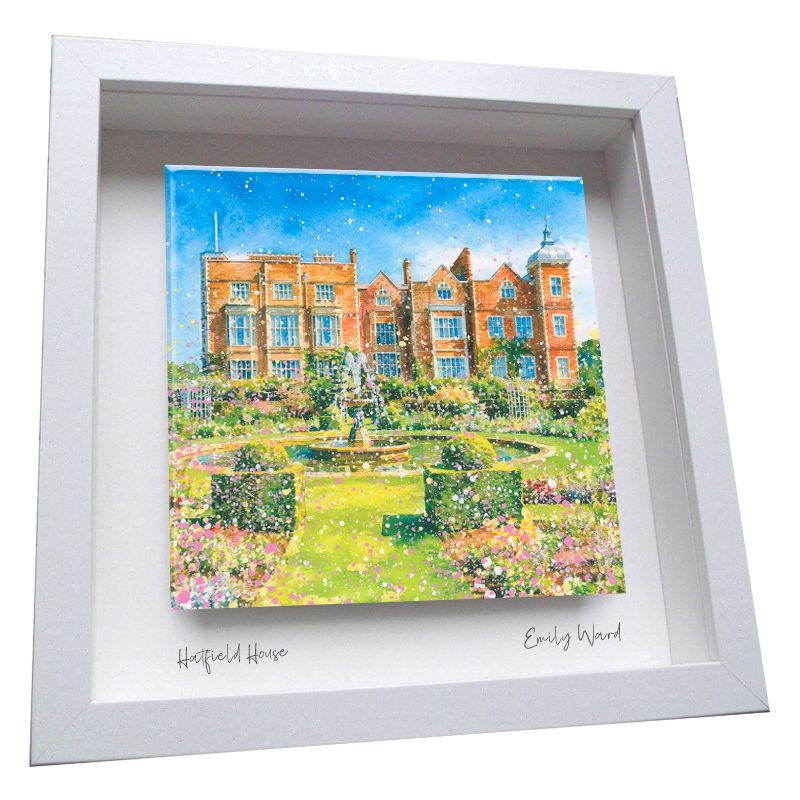 Hatfield House Framed Ceramic Tile