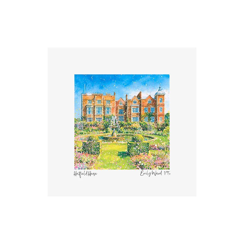 Hatfield House Square Open Edition Print