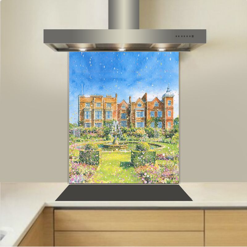Art - Glass Kitchen Splashback -Hatfield House