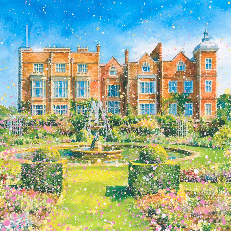 Hatfield House Canvas Print
