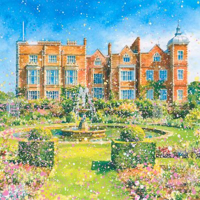 Hatfield House Canvas Print