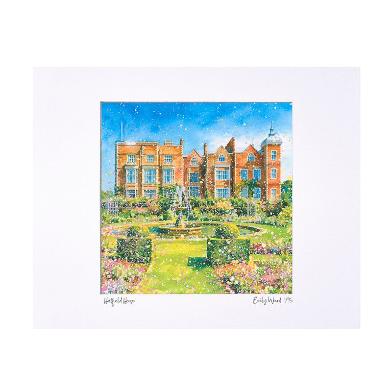 Hatfield House Limited Edition Print