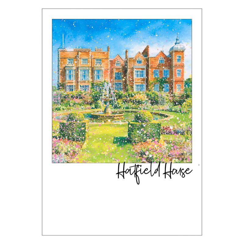 Hatfield House Postcard