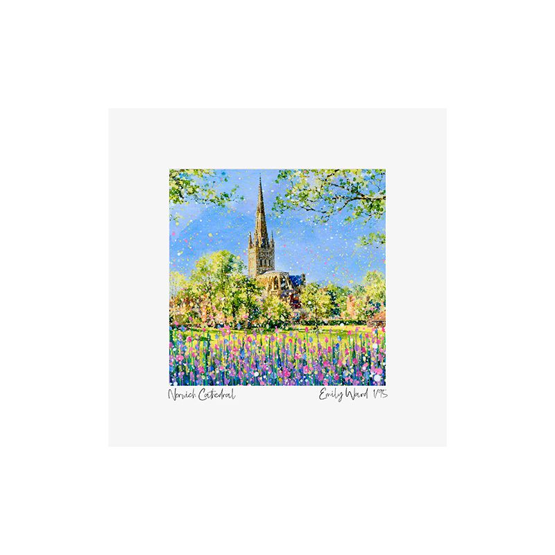 Norwich Cathedral Square Open Edition Print