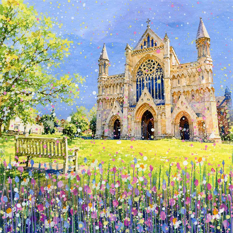 St Albans Cathedral Canvas Print