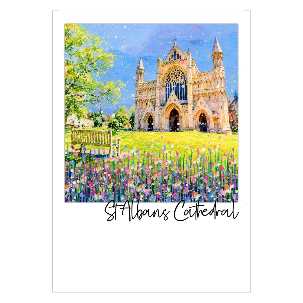 St Albans Cathedral Postcard