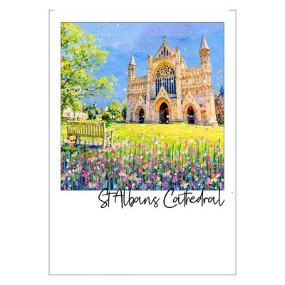 St Albans Cathedral Postcard St Albans Cathedral Postcard