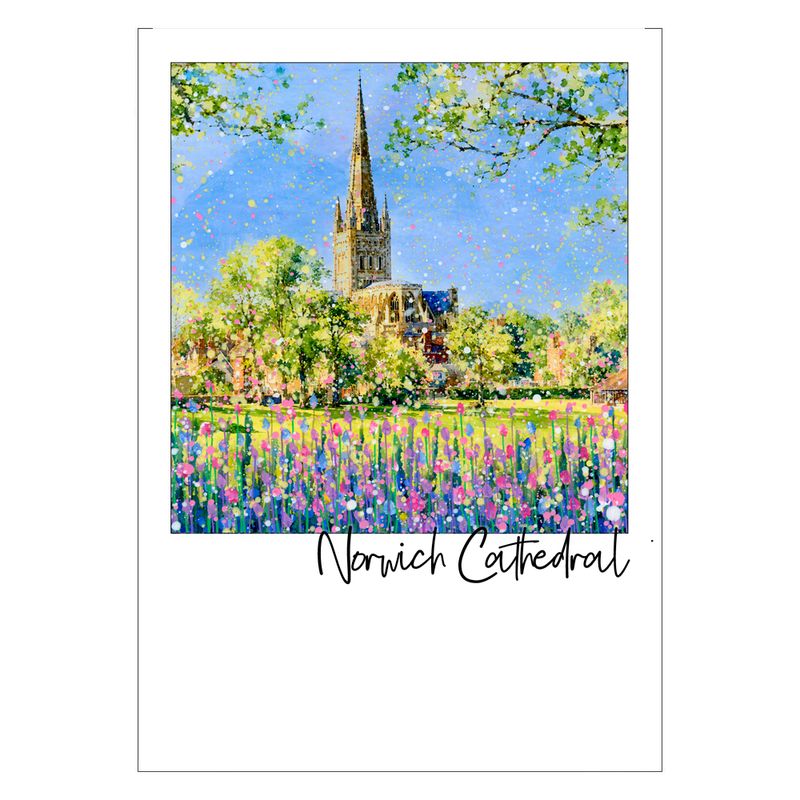 Norwich Cathedral Postcard