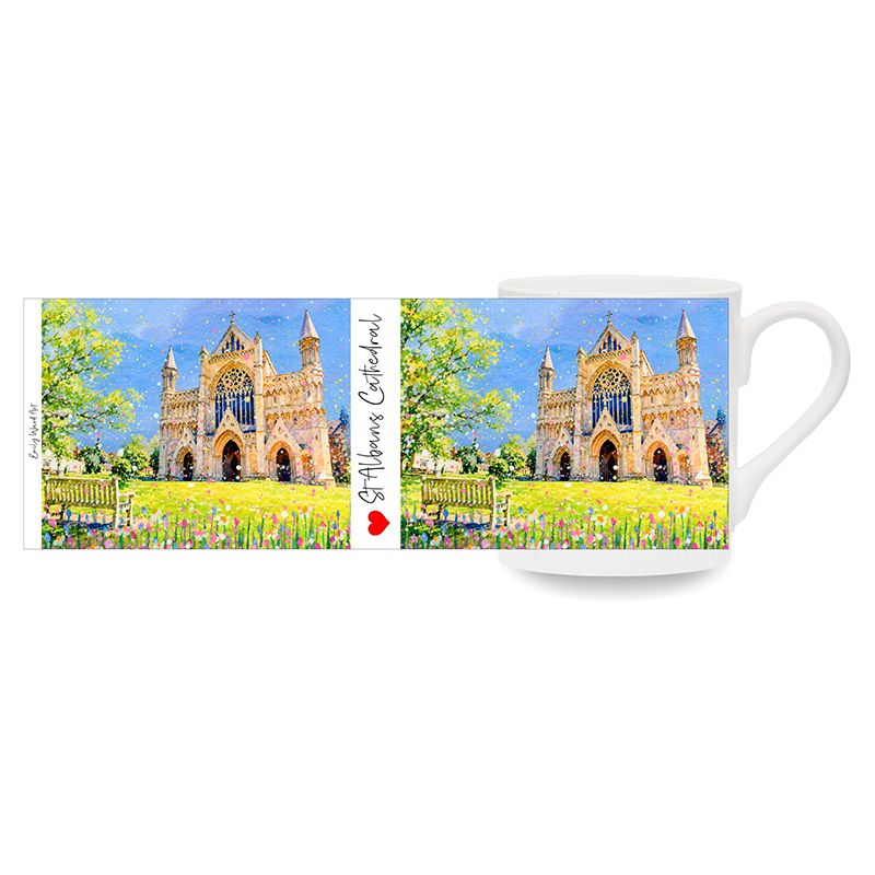 St Albans Cathedral Bone China Cup
