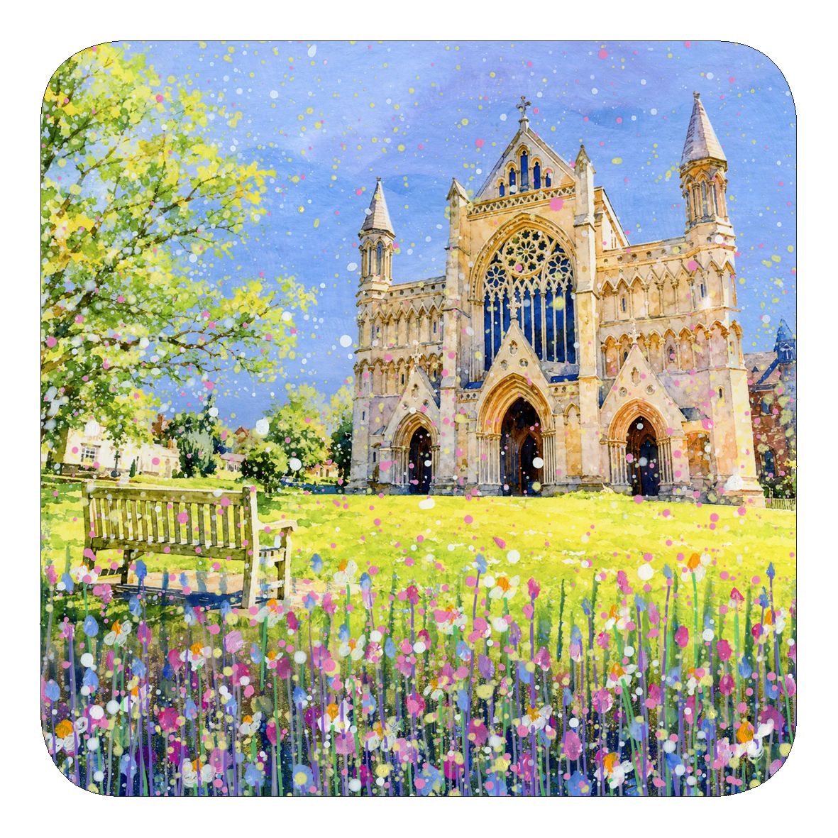 St Albans Cathedral Coaster St Albans Cathedral Coaster