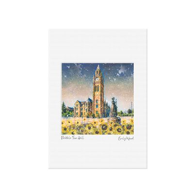 Rochdale Town Hall Open Edition Print A4 Rochdale Town Hall Open Edition Print A4