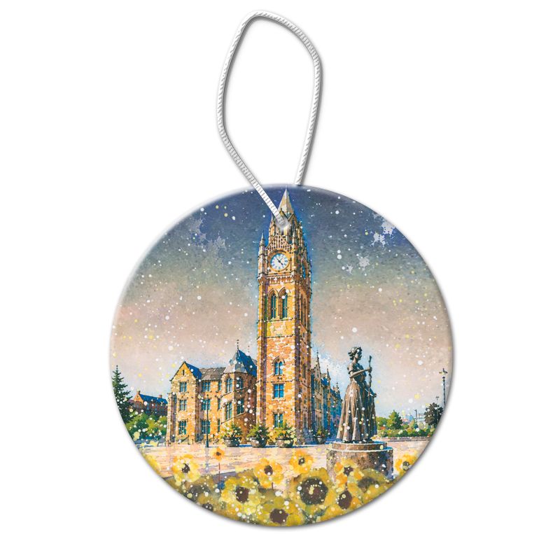 Rochdale Town Hall Hanging Pendant Decoration Rochdale Town Hall Hanging Pendant Decoration