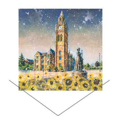 Rochdale Town Hall Greeting Card Rochdale Town Hall Greeting Card