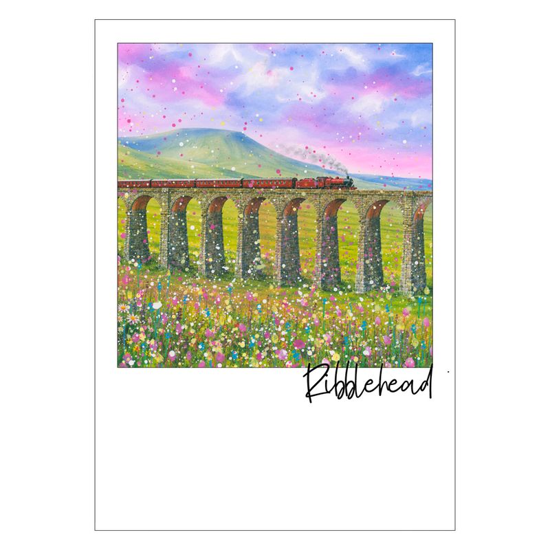 Ribblehead Viaduct Postcard