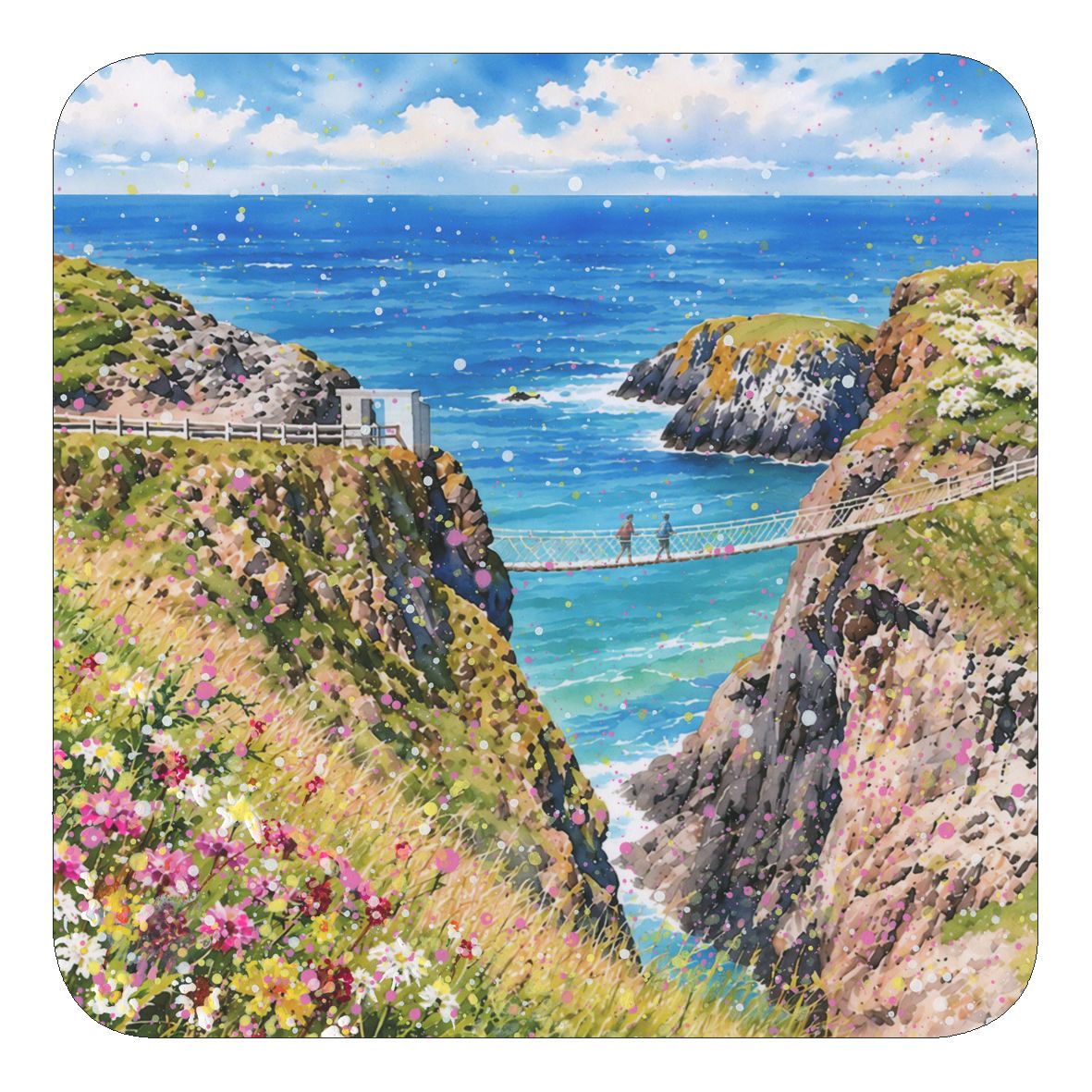 Rope Bridge, Carrick-a-Rede Coaster Rope Bridge, Carrick-a-Rede Coaster