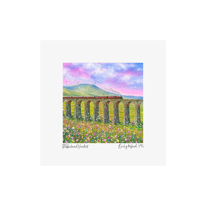 Ribblehead Viaduct Square Open Edition Print