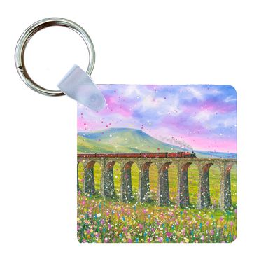 Ribblehead Viaduct Keyring Ribblehead Viaduct Keyring