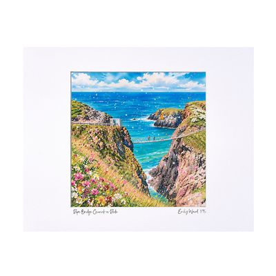 Rope Bridge, Carrick-a-Rede Limited Edition Print Rope Bridge, Carrick-a-Rede Limited Edition Print