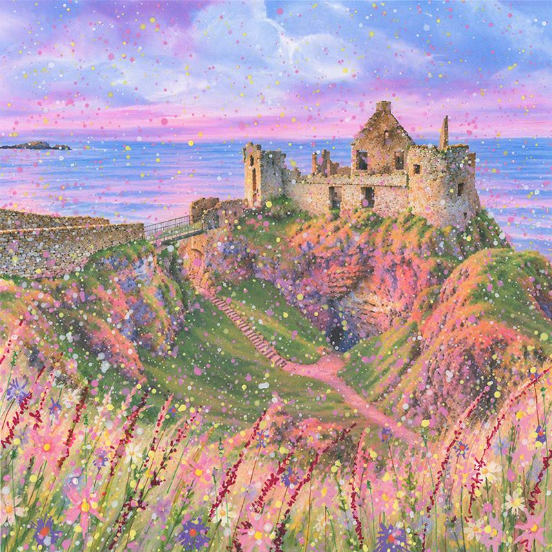 Dunluce Castle Canvas Print