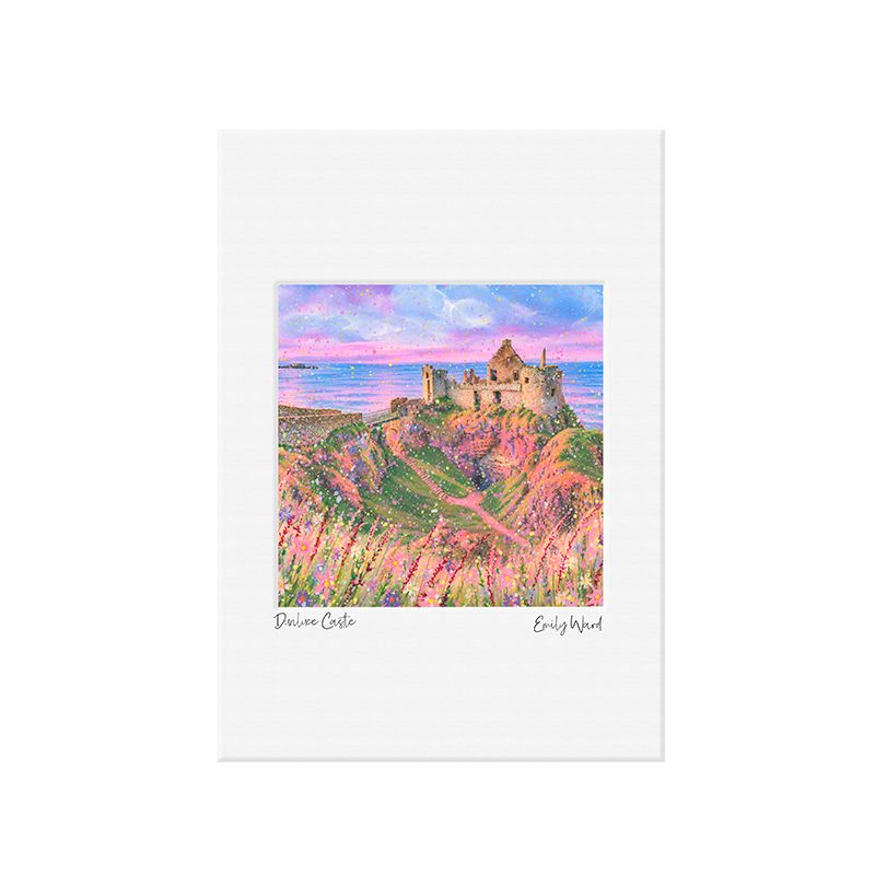 Dunluce Castle Open Edition Print A4