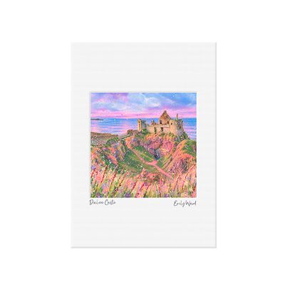 Dunluce Castle Open Edition Print A4