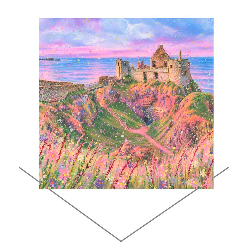 Dunluce Castle Greeting Card