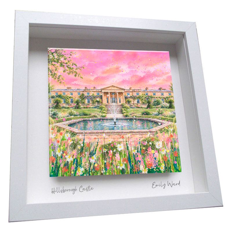 Hillsborough Castle Framed Ceramic Tile
