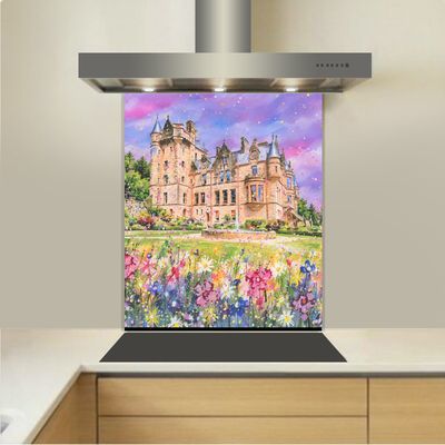 Art - Glass Kitchen Splashback - Belfast Castle