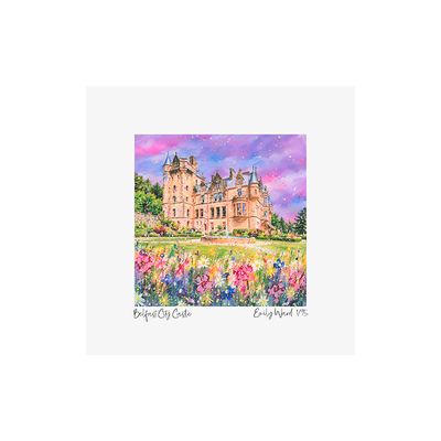Belfast Castle Square Open Edition Print