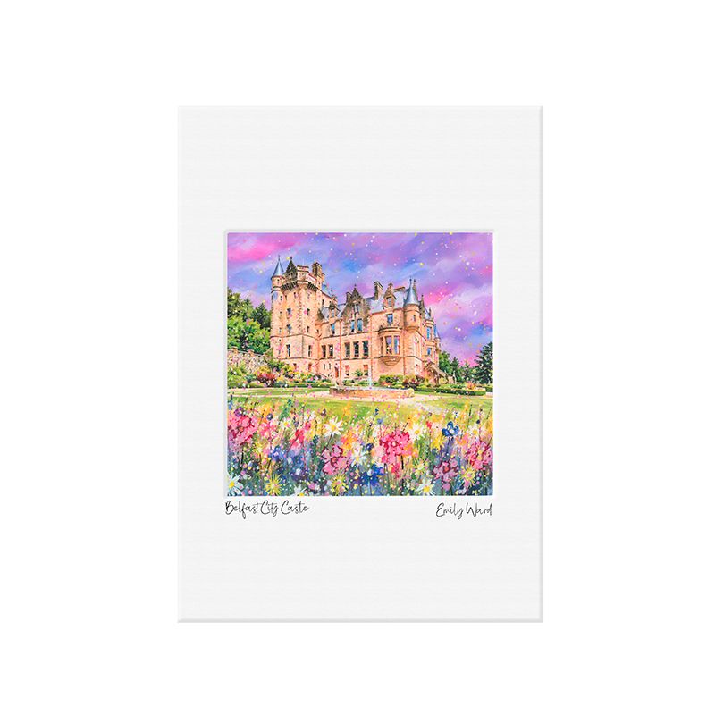 Belfast Castle Open Edition Print A4 Belfast Castle Open Edition Print A4