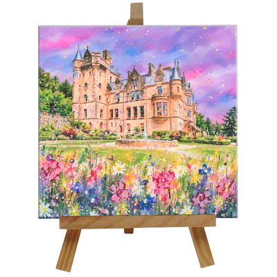 Belfast Castle Tile with Easel