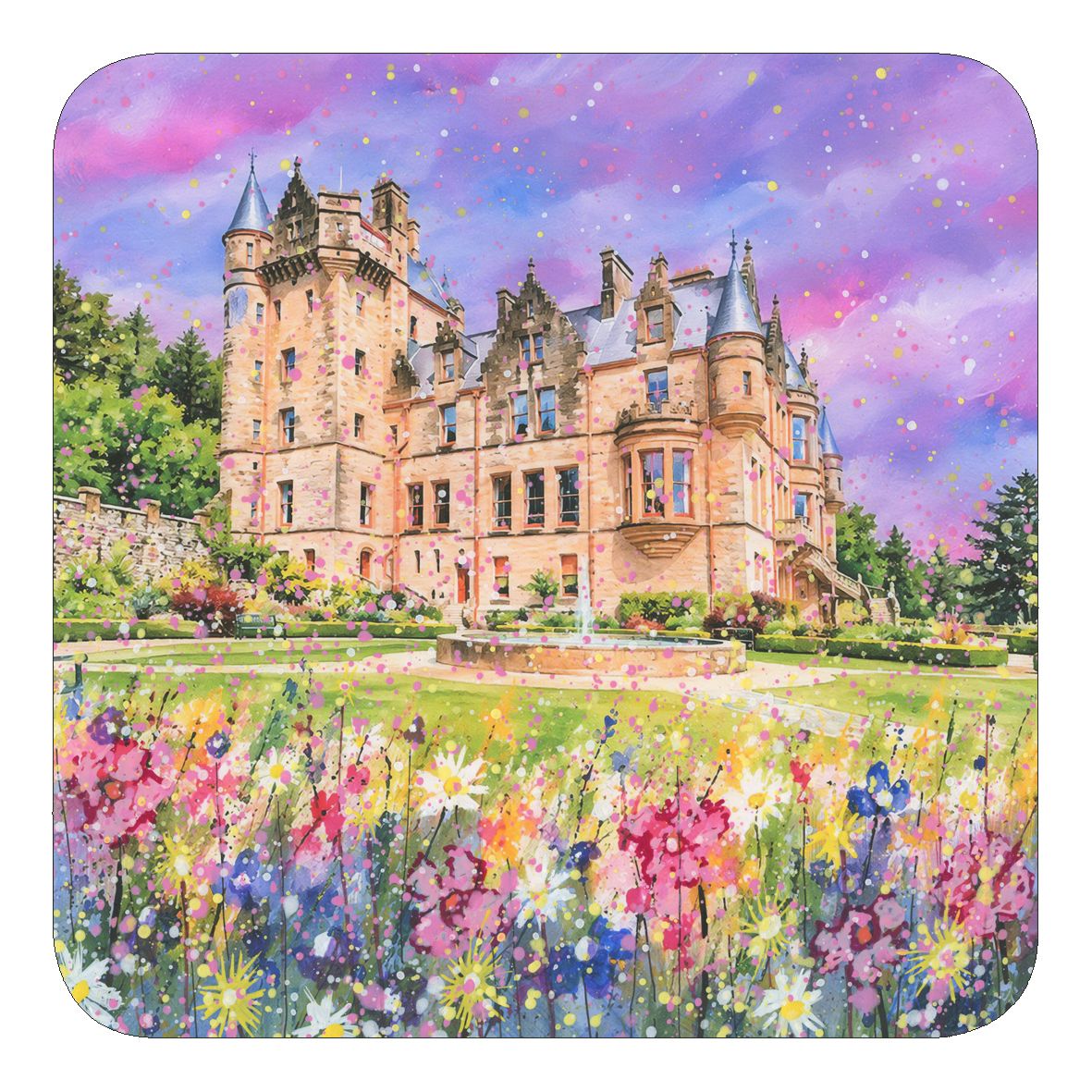 Belfast Castle Fridge Magnet