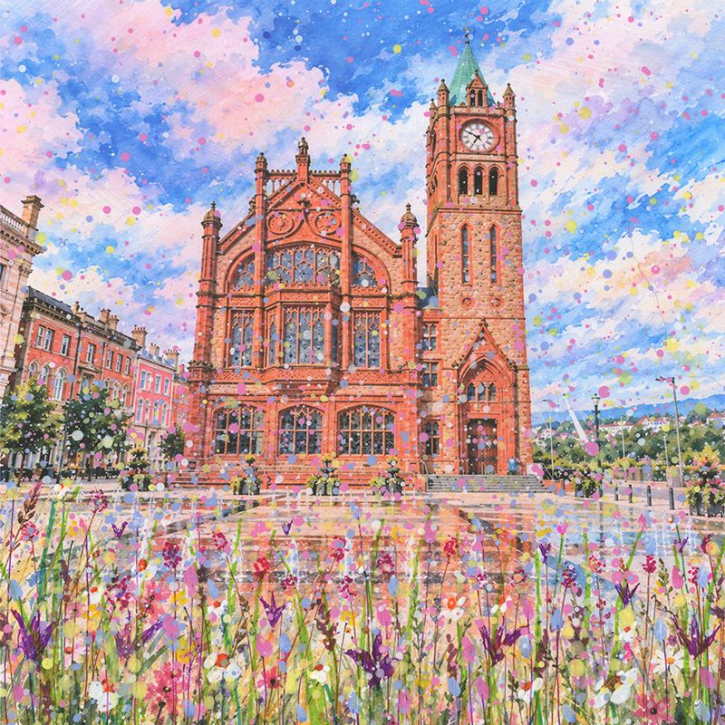 Guildhall, Derry Canvas Print
