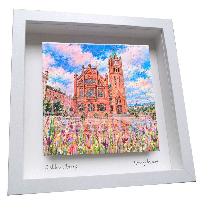 Guildhall, Derry Framed Ceramic Tile Guildhall, Derry Framed Ceramic Tile