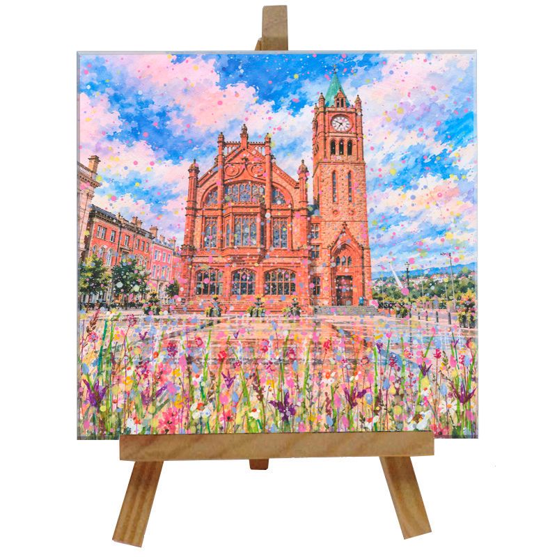 Guildhall, Derry Tile with Easel