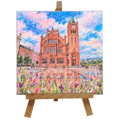 Guildhall, Derry Tile with Easel