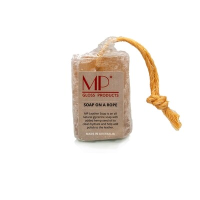 MP Leather Soap On A Rope