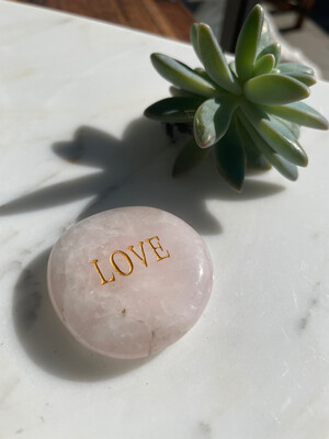 Rose Quartz Love Stone
