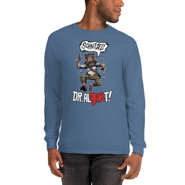 The Dr. Al-BEAR-T Schnitzel Right To Un-BEAR Arms Long Sleeved Shirt!