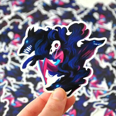 Stickers vinyle - wolf spirit