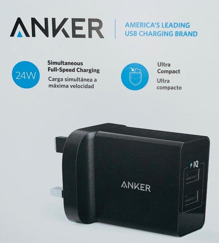 ANKER رأس شاحن منفذين IQ