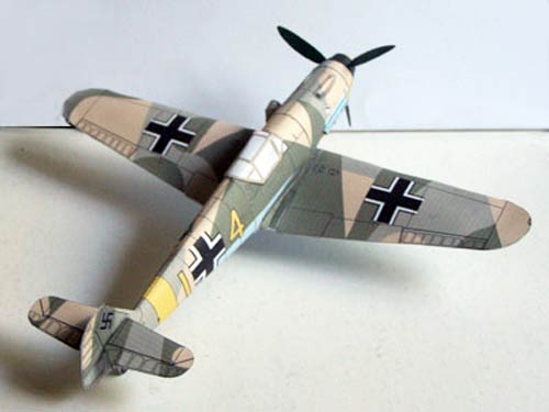 1/48 Messerchmitt Bf-109F-4 (von Boremski, 9./JG 3 &#39;Udet&#39;.)