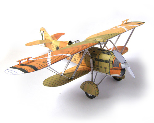 1/48 FIAT CR.32 card model (12 liveries)