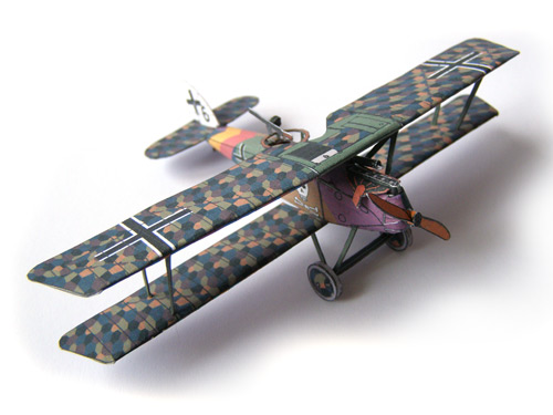 1/48+1/72 Halberstadt Cl.IV card model (10 liveries)
