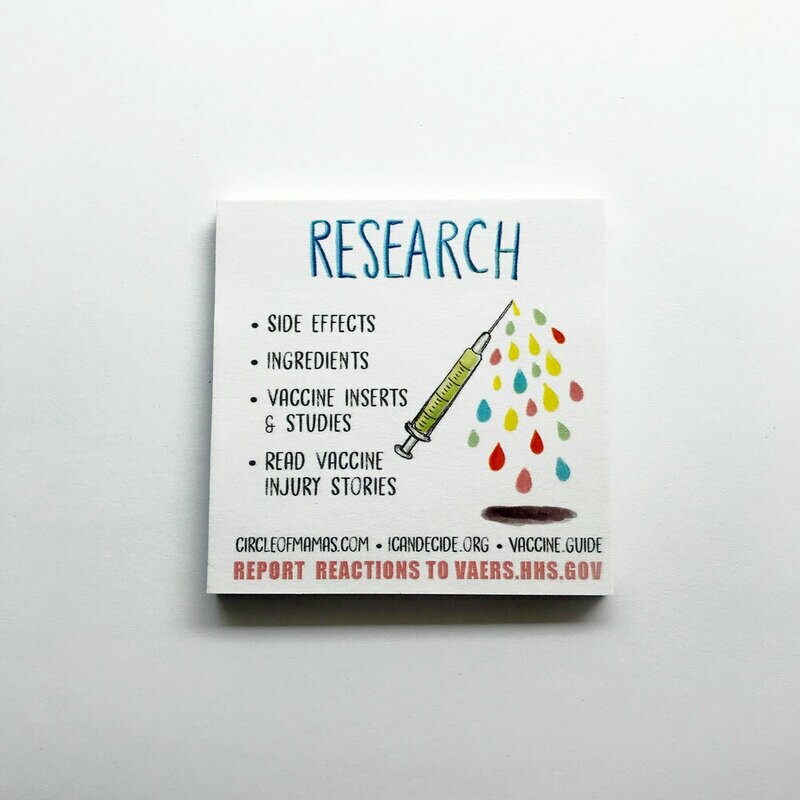 Sticky Notes - Research - (50 sheets)