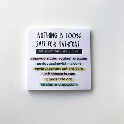 Sticky Notes - See What They&#39;re Hiding - (50 sheets)